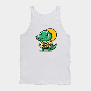 Cute Crocodile Tank Top